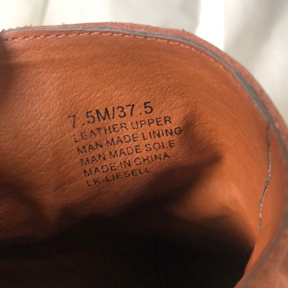 Lucky Brand Liesell Bootie- Russet - Picture 6 of 8